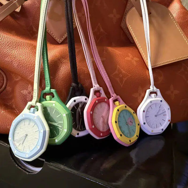 18/32/42cm Length rope For royal pop swatch,Bioceramic Octagonal Bezel+calf Leather Lanyard,for Swatch Audemars Piguet X Ap