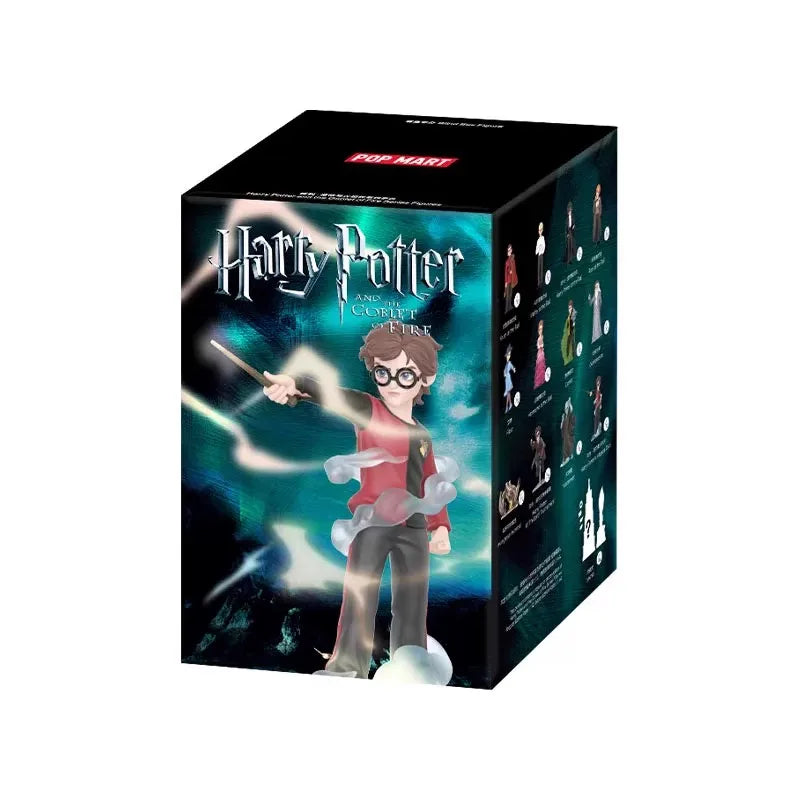 Genuine Pop Mart Harry Potter And The Goblet Of Fire Series Blind Box Collectible Trendy Figurine Desktop Decor Mystery Box Gift