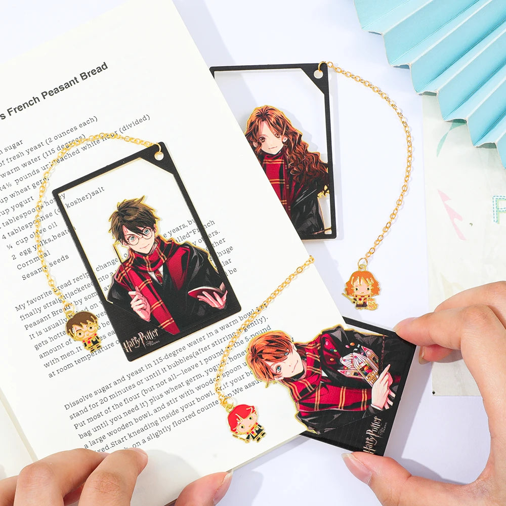 Harry Potter Retro Metal Bookmarks - Magic World Collectibles, Reading Companions and Exquisite Gifts for Book Lovers