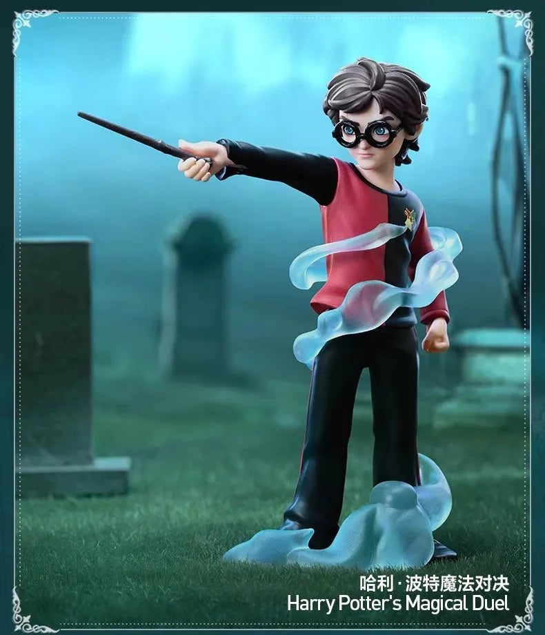 Genuine Pop Mart Harry Potter And The Goblet Of Fire Series Blind Box Collectible Trendy Figurine Desktop Decor Mystery Box Gift
