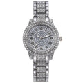 Montre Femme de Luxe Ornée de Cristaux – Élégance et Raffinement au Quotidien