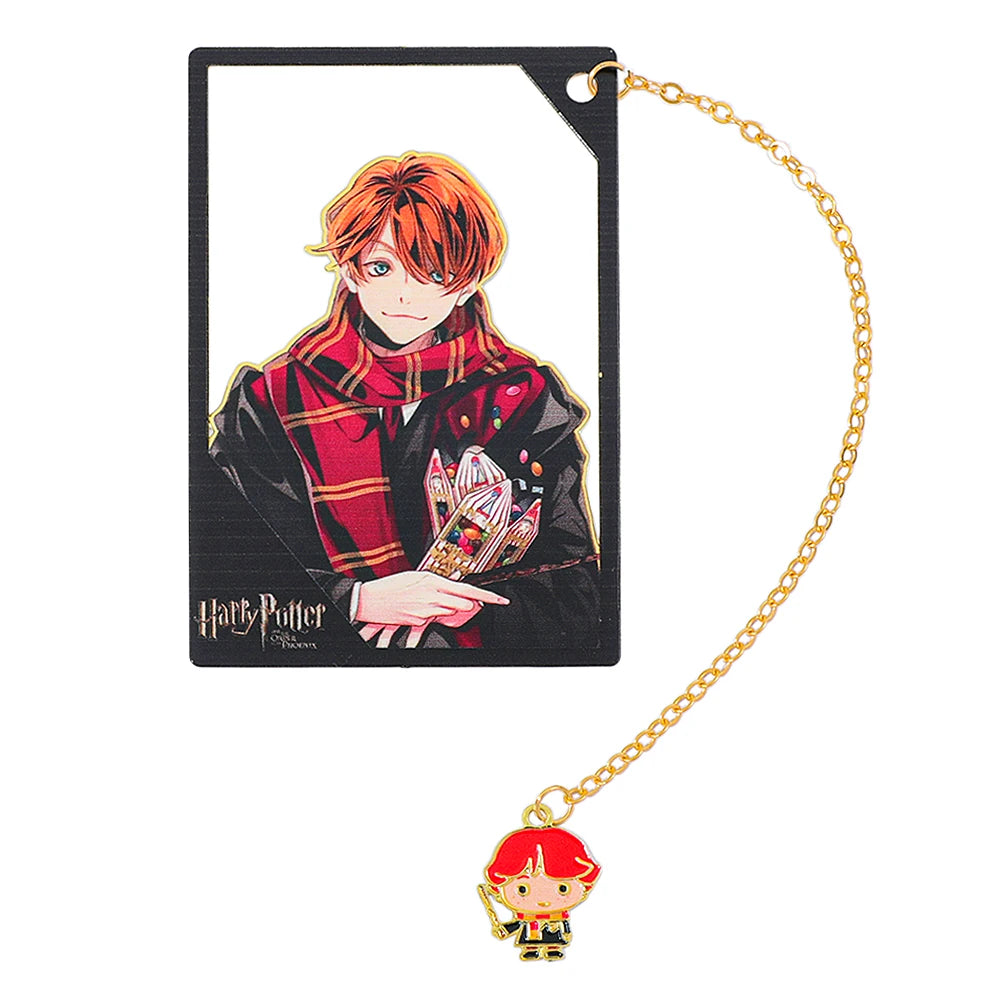 Harry Potter Retro Metal Bookmarks - Magic World Collectibles, Reading Companions and Exquisite Gifts for Book Lovers
