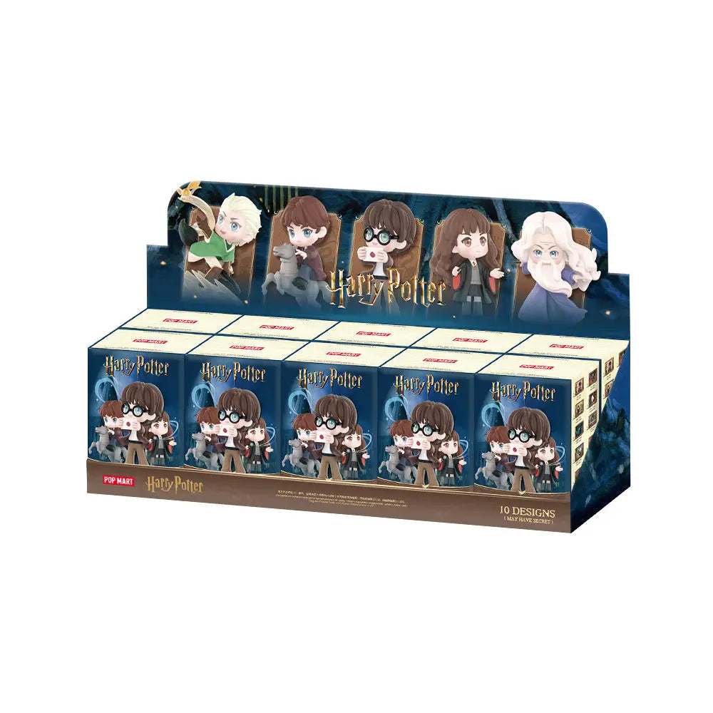Genuine Pop Mart Harry Potter Hogwarts Biographical Series Blind Box Scene Figure Cute Toys Desktop Ornament Mystery Box As Gift