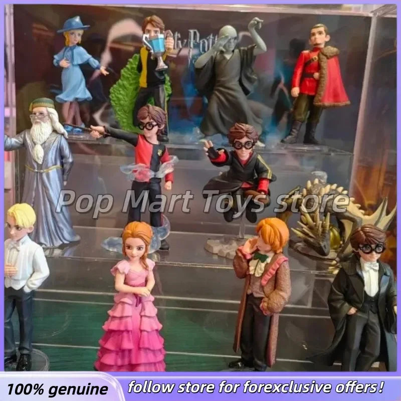 Genuine Pop Mart Harry Potter And The Goblet Of Fire Series Blind Box Collectible Trendy Figurine Desktop Decor Mystery Box Gift