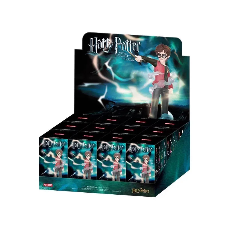Genuine Pop Mart Harry Potter And The Goblet Of Fire Series Blind Box Collectible Trendy Figurine Desktop Decor Mystery Box Gift