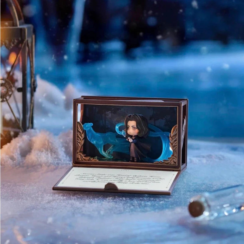 Genuine Pop Mart Harry Potter Hogwarts Biographical Series Blind Box Scene Figure Cute Toys Desktop Ornament Mystery Box As Gift