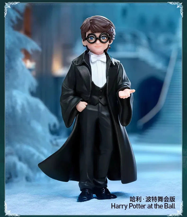 Genuine Pop Mart Harry Potter And The Goblet Of Fire Series Blind Box Collectible Trendy Figurine Desktop Decor Mystery Box Gift