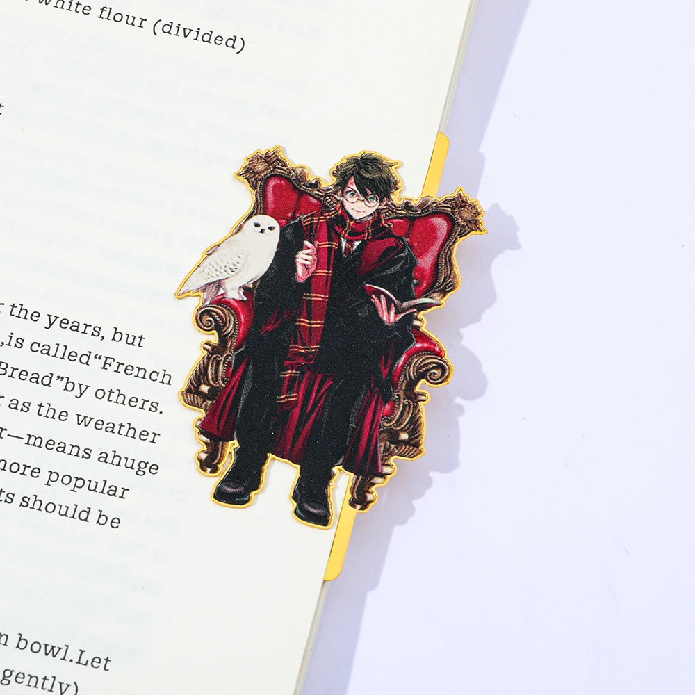 Harry Potter Retro Metal Bookmarks - Magic World Collectibles, Reading Companions and Exquisite Gifts for Book Lovers